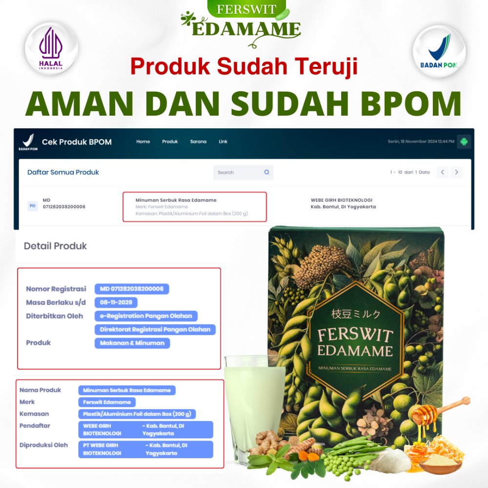 Susu Edamame