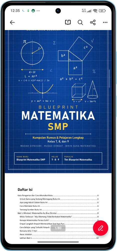 Blueprint Matematika SMP: Rumus Lengkap Kelas 7-9